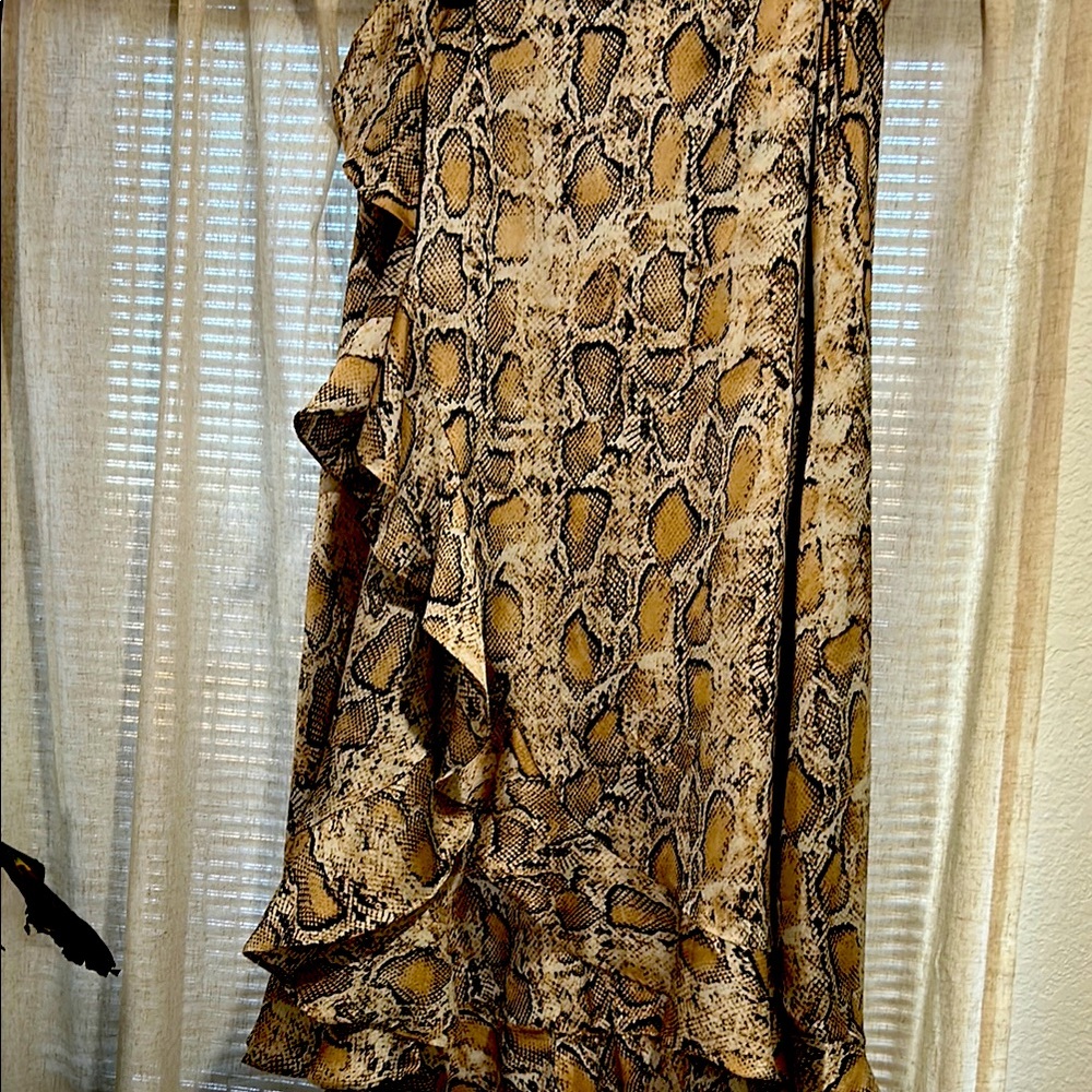Lulus Animal Print skirt size XL - Picture 6 of 7
